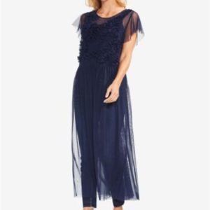 Vince Camuto Womens Mesh Sheer Tunic Top​